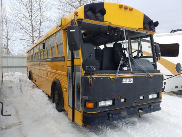 Salvage cars for sale from Copart Anchorage, AK: 2001 Thomas School Bus