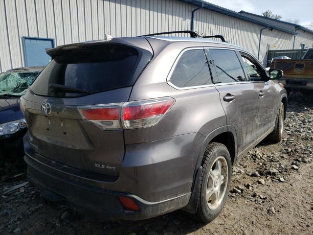 VIN 5TDDKRFHXFS172135 2015 Toyota Highlander, Limit... no.4