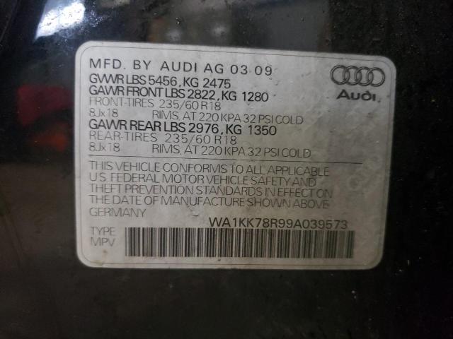 WA1KK78R99A039573 Audi Q5 3.2 2009. Фото: 9