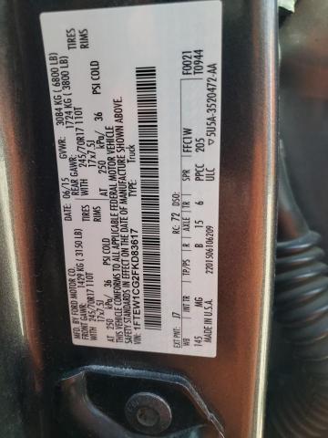 2015 FORD F150 SUPER 1FTEW1CG2FKD83617