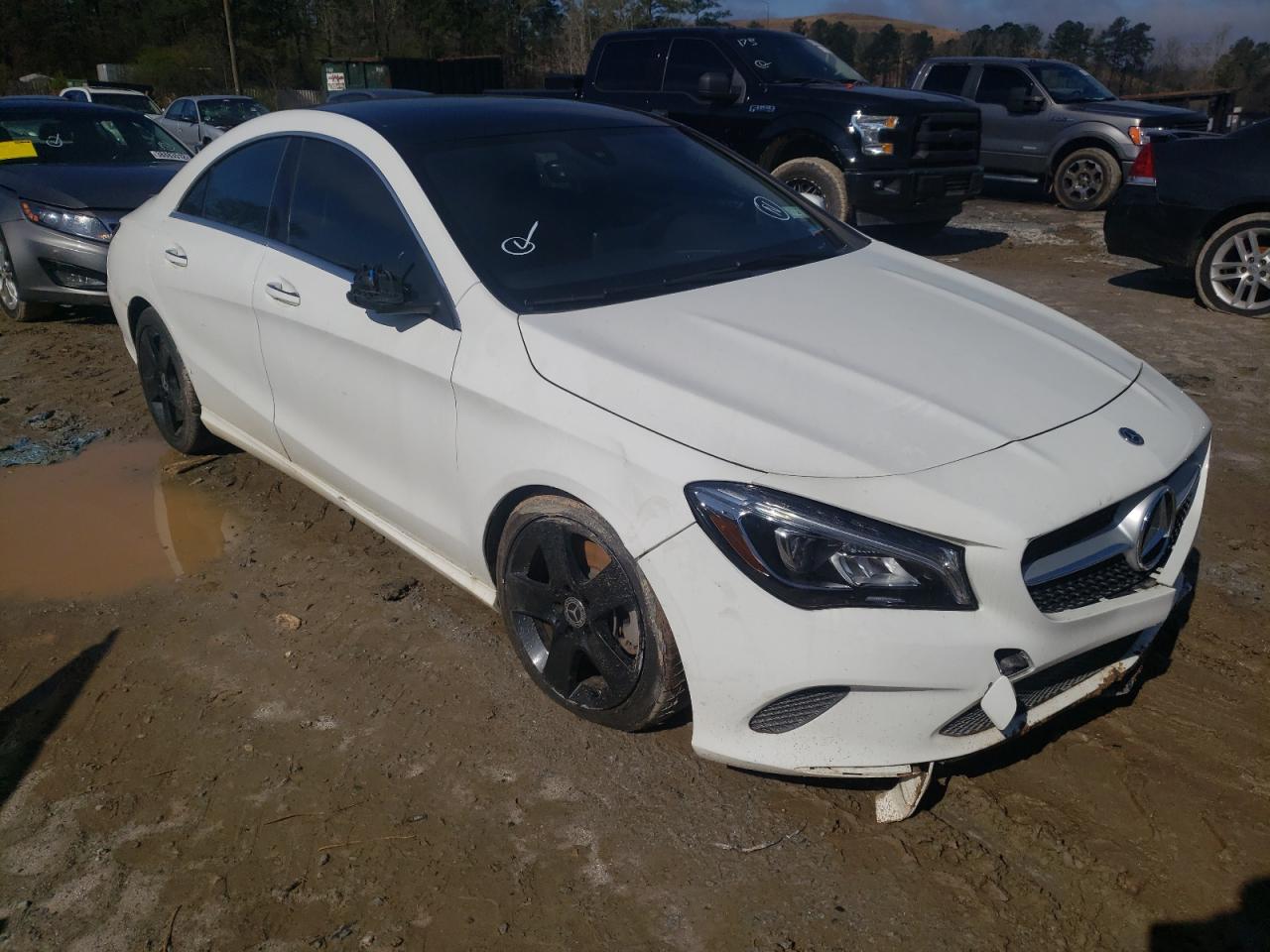 2018 MERCEDES-BENZ CLA 250 WDDSJ4EB0JN593229 car history from Copart