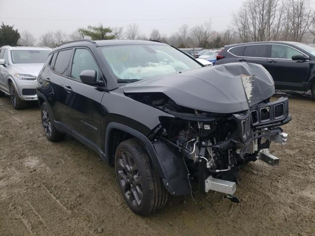 Salvage cars for sale at Windsor, NJ auction: 2021 Jeep Compass 80