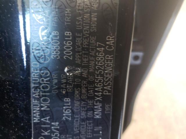 2015 KIA FORTE LX KNAFX4A65F5268647