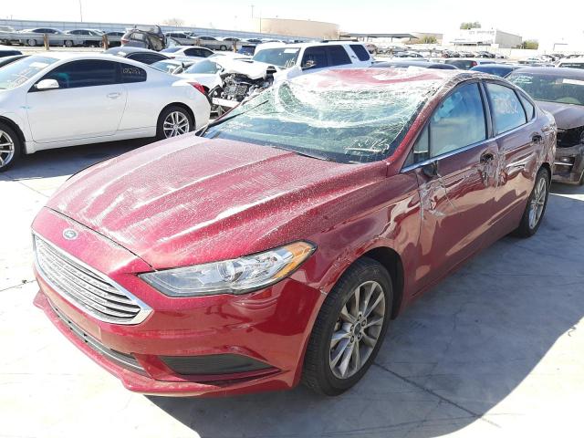 3FA6P0H72HR105549 Ford Fusion Se 2017. Фото: 1