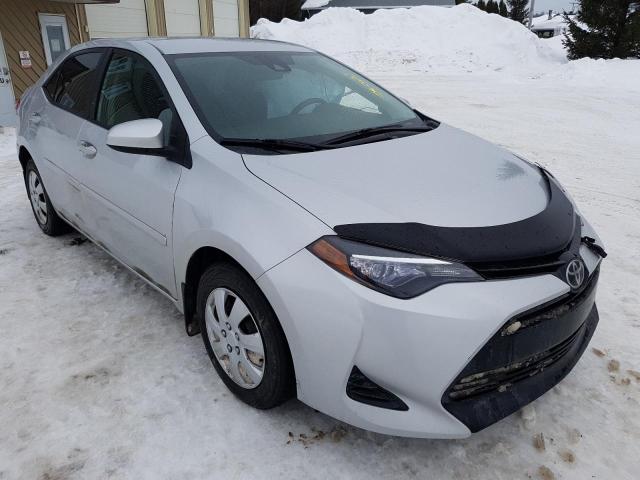 Salvage cars for sale from Copart Montreal Est, QC: 2017 Toyota Corolla L
