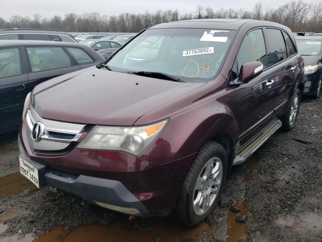2HNYD28679H506536 Acura Mdx Techno 2009. Фото: 1