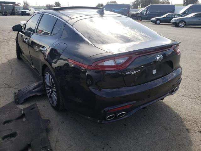 2018 KIA STINGER PR KNAE25LA3J6014200