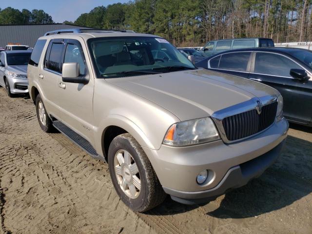 Salvage cars for sale from Copart Seaford, DE: 2004 Lincoln Aviator