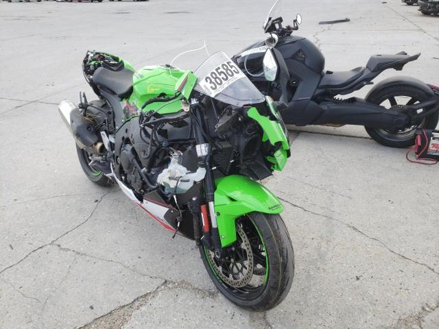 Salvage cars for sale from Copart New Orleans, LA: 2022 Kawasaki ZX1002 M