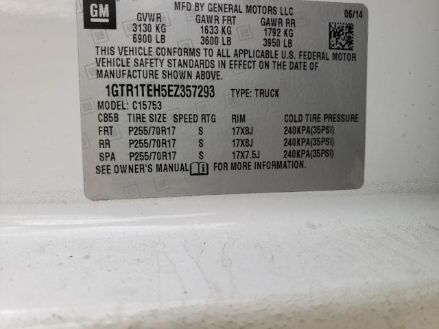 1GTR1TEH5EZ357293 Gmc Sierra C15 2014. Фото: 9