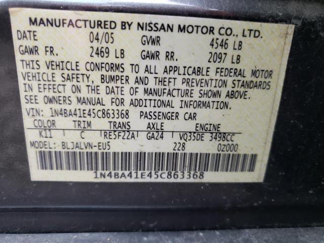 Фото: 1N4BA41E45C863368 - 10