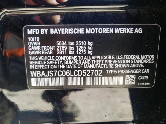 2020 BMW M550XI WBAJS7C06LCD52702