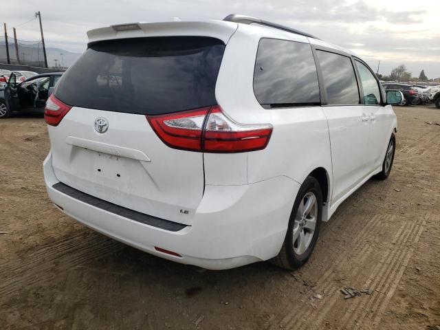 5TDKZ3DC1JS914471 Toyota Sienna Le 2018. Фото: 3