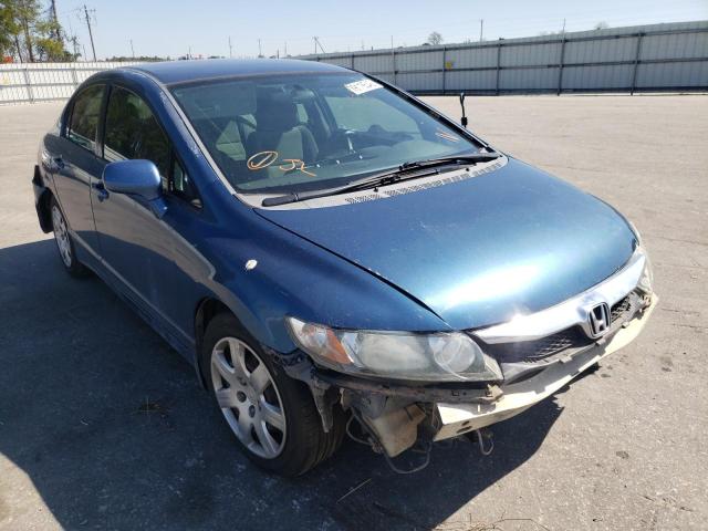 Salvage cars for sale from Copart Dunn, NC: 2009 Honda Civic LX