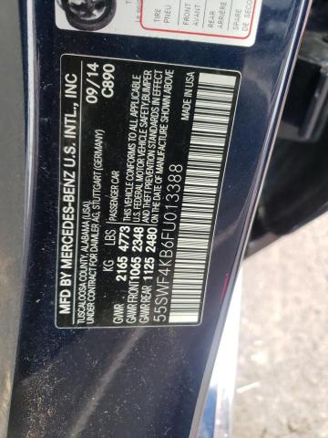 2015 MERCEDES-BENZ C-CLASS 55SWF4KB6FU013388