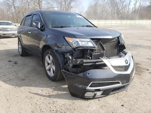 Salvage cars for sale from Copart Ellwood City, PA: 2013 Acura MDX Techno