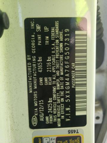5XXGM4A76FG507319 Kia Optima Lx 2015. Фото: 9