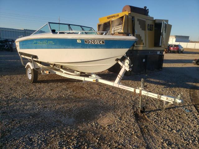 Salvage Boats with No Bids Yet For Sale at auction: 1980 Thun BOAT&TRAIL