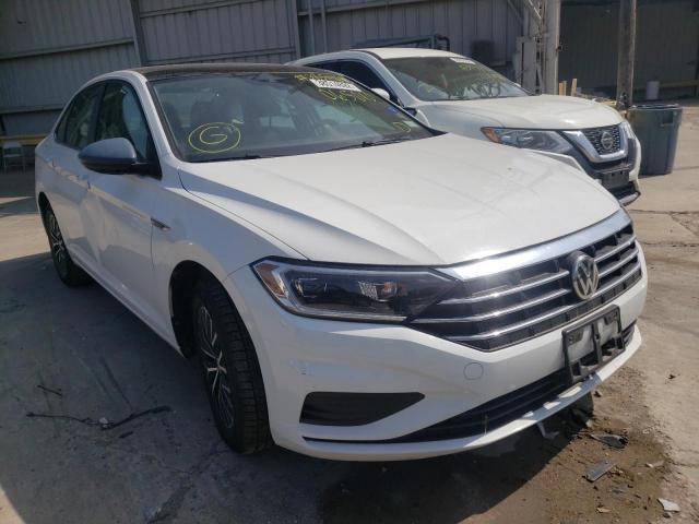 Salvage cars for sale from Copart Corpus Christi, TX: 2019 Volkswagen Jetta SEL