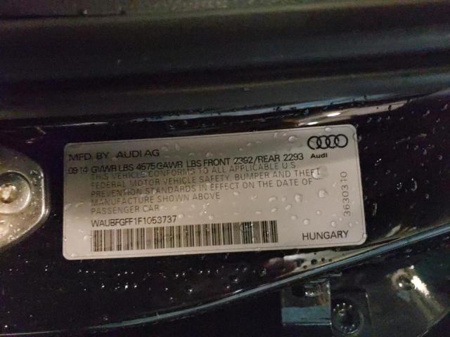 2015 AUDI A3 WAUBFGFF1F1053737