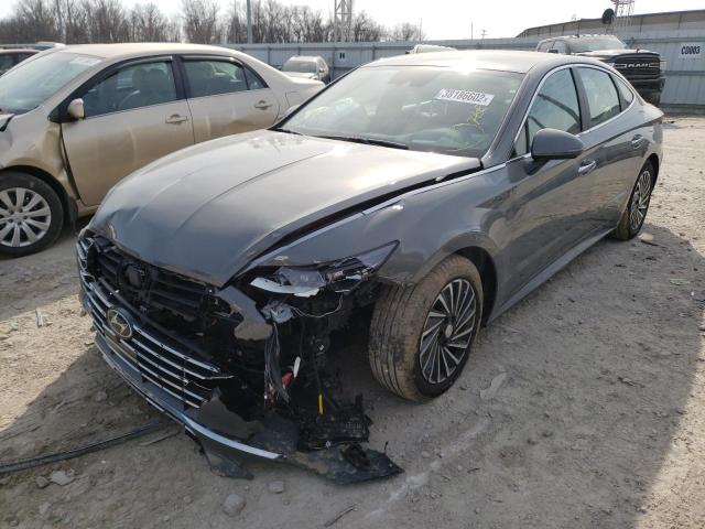 2021 HYUNDAI SONATA HYB KMHL54JJ2MA023837