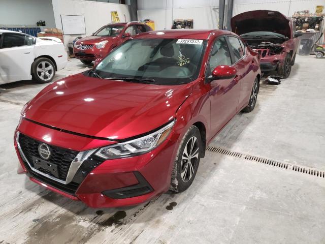 2021 NISSAN SENTRA SV 3N1AB8CV2MY268616