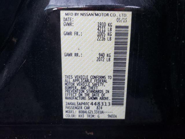 Фото: 1N4AL3AP4FC448313 - 10