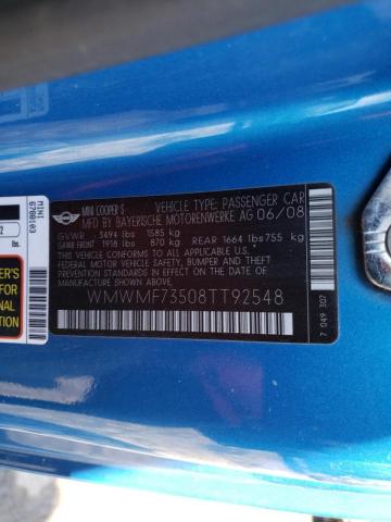 Фото: WMWMF73508TT92548 - 10