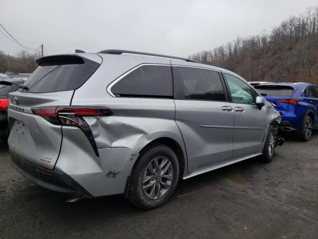 5TDYRKEC6NS083199 Toyota Sienna Xle 2022. Фото: 3
