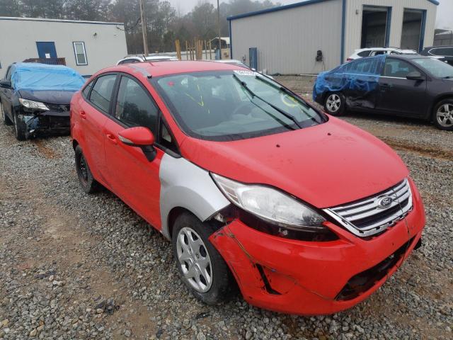 Salvage cars for sale from Copart Ellenwood, GA: 2013 Ford Fiesta SE