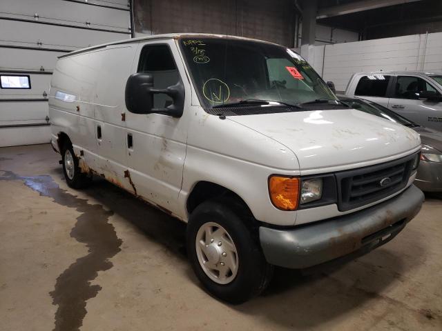 Salvage trucks for sale at Blaine, MN auction: 2007 Ford Econoline