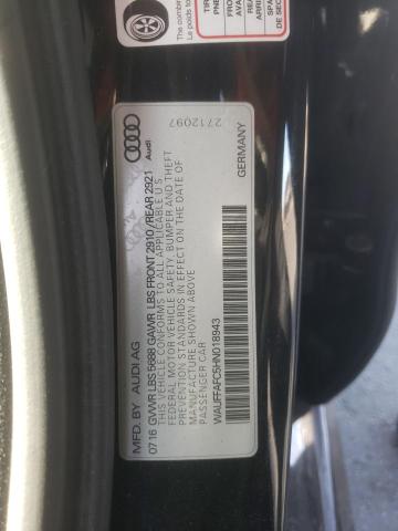 2017 AUDI S6 PREMIUM WAUFFAFC5HN018943