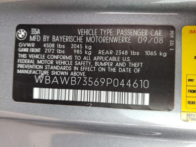 WBAWB73569P044610 Bmw 335 I 2009. Фото: 9