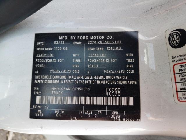 NM0LS7AN1DT150016 Ford Transit Co 2013. Фото: 9