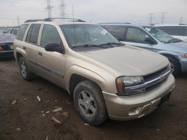 Salvage cars for sale from Copart Elgin, IL: 2004 Chevrolet Trailblazer