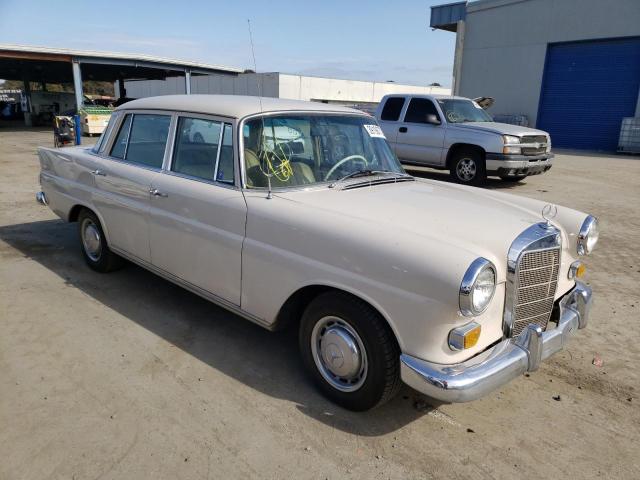 Salvage cars for sale from Copart Hayward, CA: 1966 Mercedes-Benz 230