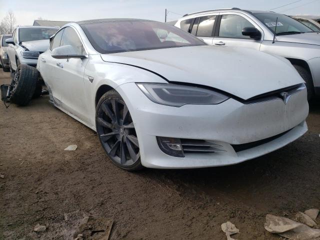 Salvage cars for sale at Pekin, IL auction: 2018 Tesla Model S