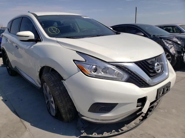 Salvage cars for sale from Copart Grand Prairie, TX: 2017 Nissan Murano S