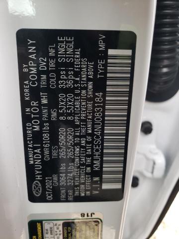 2022 GENESIS GV80 BASE KMUHCESC4NU083184
