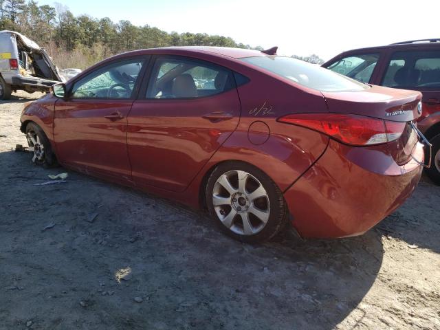 KMHDH4AEXCU368867 Hyundai Elantra Gl 2012. Фото: 2