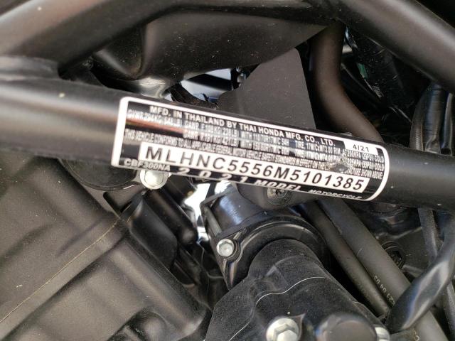 2021 HONDA CBF300 NA MLHNC5556M5101385