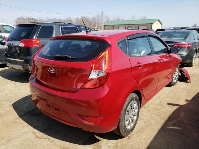 2015 HYUNDAI ACCENT GS KMHCT5AE6FU219344