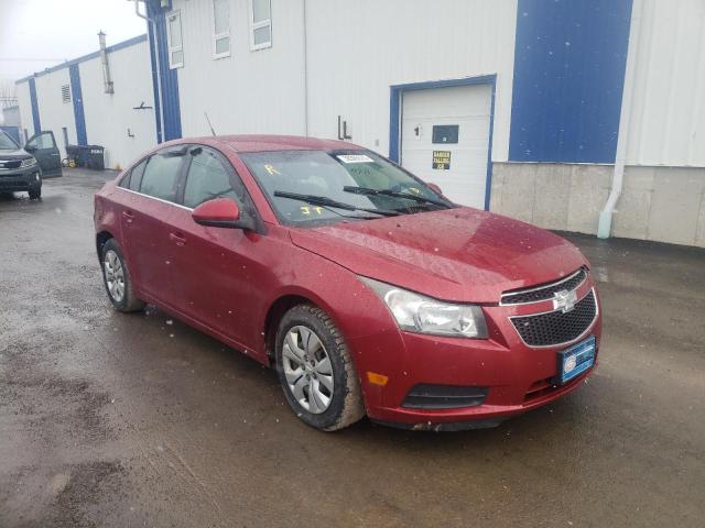Salvage cars for sale from Copart Atlantic Canada Auction, NB: 2012 Chevrolet Cruze LT