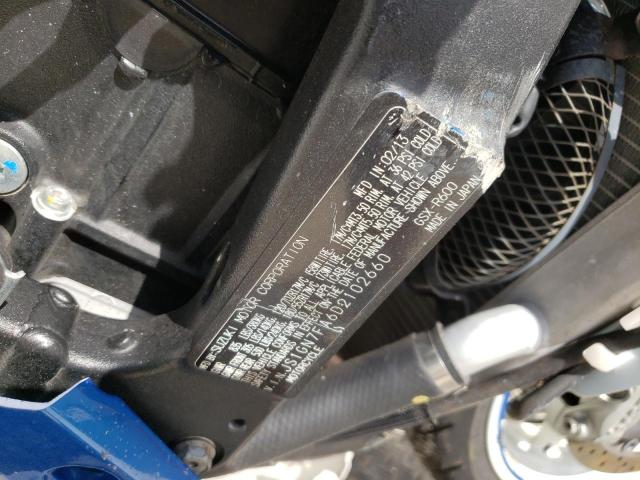 2013 SUZUKI GSX-R600 JS1GN7FA6D2102660