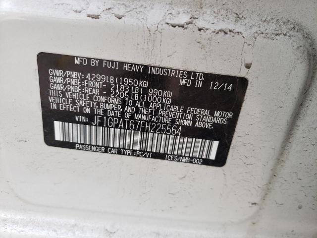 JF1GPAT67FH225564 Subaru Impreza Sp 2015. Фото: 9
