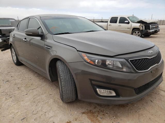 Salvage cars for sale from Copart Andrews, TX: 2015 KIA Optima LX