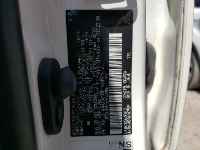 JTEBU14R568063886 Toyota 4Runner Sr 2006. Фото: 9