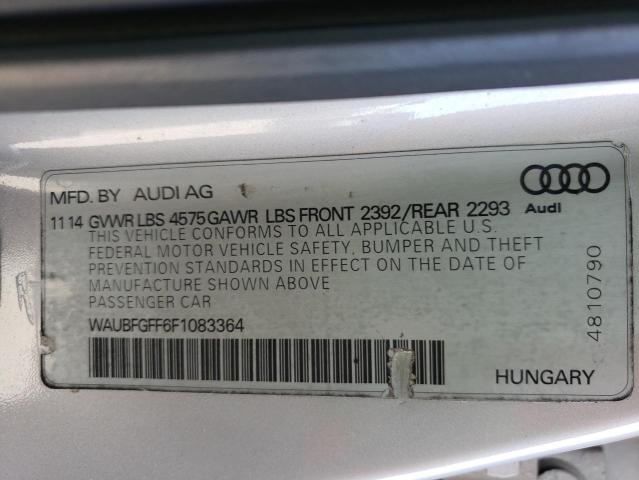 2015 AUDI A3 WAUBFGFF6F1083364