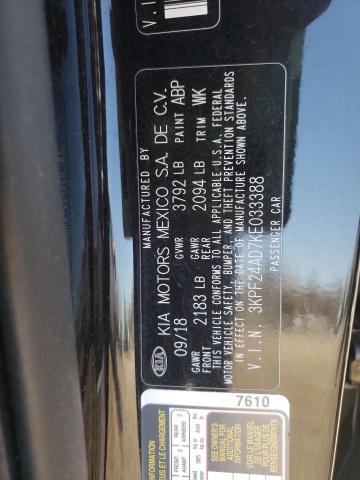 2019 KIA FORTE FE 3KPF24AD7KE033388