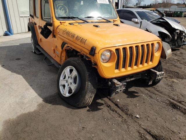 Salvage cars for sale from Copart Finksburg, MD: 2018 Jeep Wrangler U